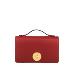 Melia Leather Handbag Red