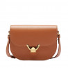 Dew leather shoulder bag small