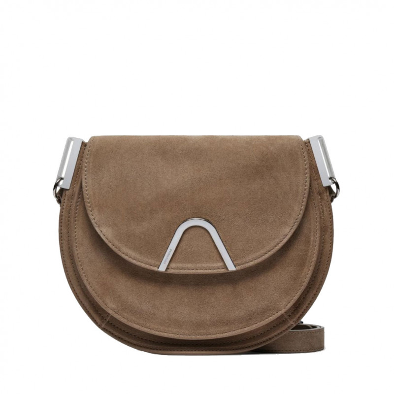 Sunup suede shoulder bag small - E1QKG150101N59