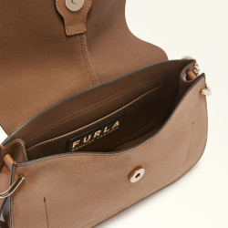 Furla Flow Top Handle suede M