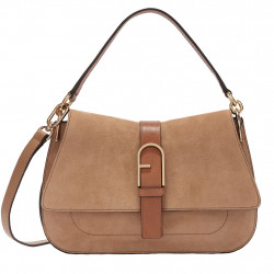 Furla Flow Top Handle suede M