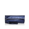 Tassel Clutch Metallic Blue