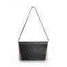 Capote Paula Leather bag black/white/red