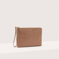 Alias leather clutch medium