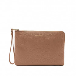 Alias leather clutch medium